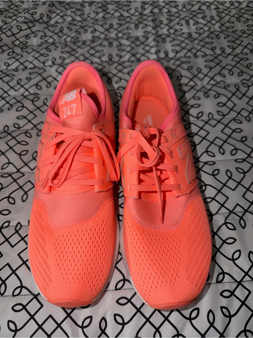 New Balance Women’s 247 Series Running Sneaker Fiji/Coral Pink
